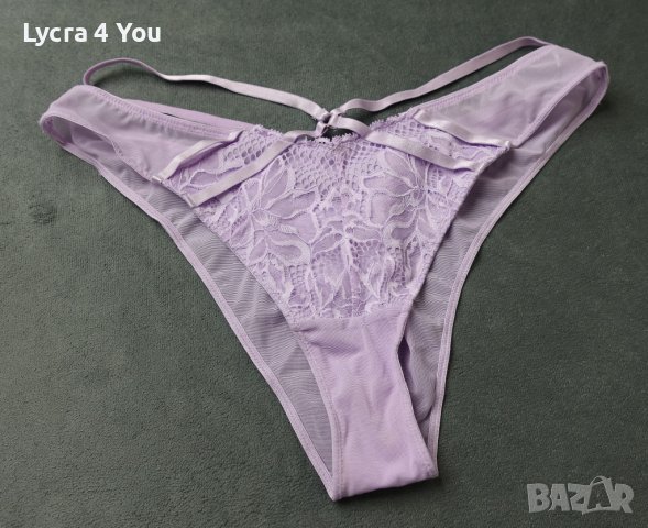 Ann Summers (UK 12) L/XL светла лилава силно изрязана бикина или бразилиана , снимка 4 - Бельо - 40407354