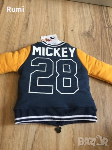 Оригинално есенно/зимно яке MICKEY MOUSE Disney ! 80 р, снимка 1