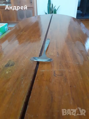 Стара домакинска лъжица, снимка 4 - Други ценни предмети - 31210895