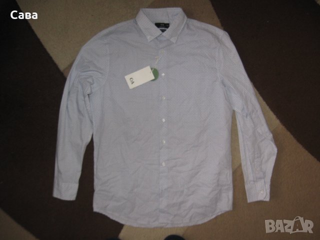 Риза C&A  мъжка,М, снимка 2 - Ризи - 44358150