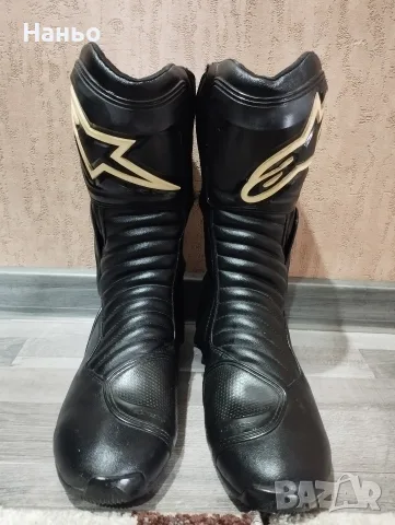 Мото ботуши-alpinestars! Номер-44!, снимка 3 - Мотоциклети и мототехника - 56543952