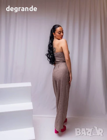 Луксозен дамски гащеризон, снимка 3 - Гащеризони - 50899788