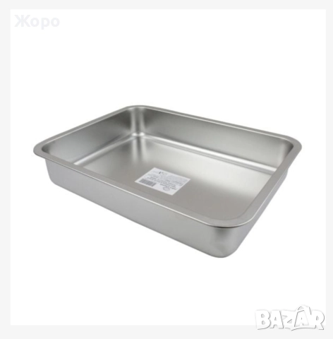 Тави за печене ЕЛЕКОМ Инокс , различни размери , снимка 2 - Съдове за готвене - 52623847