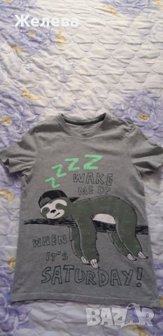 Лот от 3бр. Тениски и 2 бр. Къси панталони за момче.11-12г.