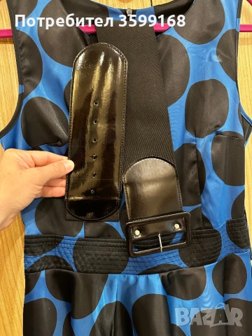 Дамска рокля от сатен, снимка 10 - Рокли - 54275368