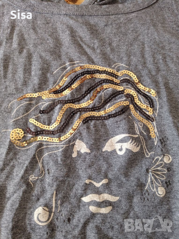 Блуза С/М, снимка 2 - Блузи с дълъг ръкав и пуловери - 36457435