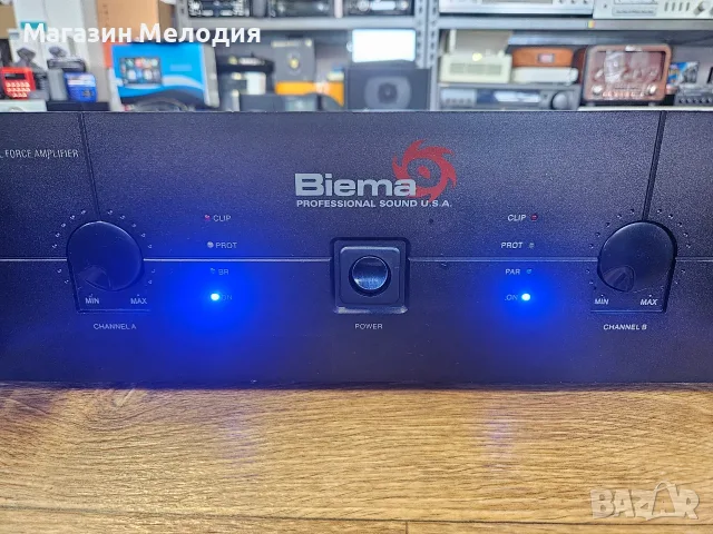 Крайно стъпало Biema G61i Две по 900 вата. Брутална мощност и доказана надеждност, снимка 4 - Ресийвъри, усилватели, смесителни пултове - 55846823