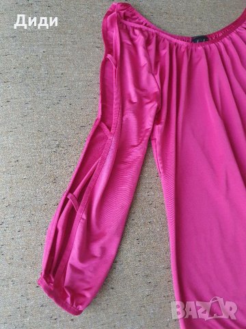 Сатенена рокля , снимка 2 - Рокли - 30808194