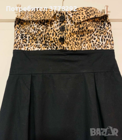 Намаление над 50% -Рокли дамски 4 бр, нови и малко ползвани, р-р М-L и цени от 10-27лв, снимка 9 - Рокли - 51996532