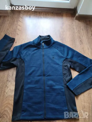 Spyder full Zip - страхотно мъжко горнище КАТО НОВО С, снимка 5 - Спортни дрехи, екипи - 49546832