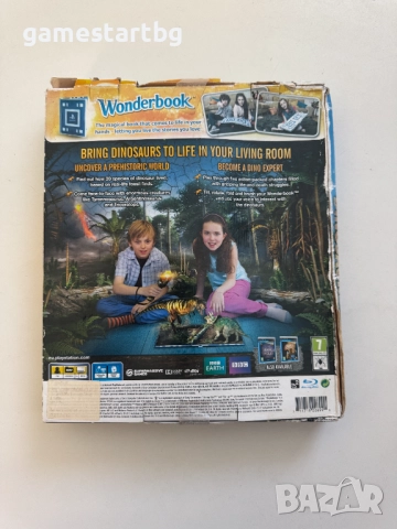 Wonderbook Walking with Dinosaurs Book за Playstation 3(PS3), снимка 3 - Игри за PlayStation - 51752537