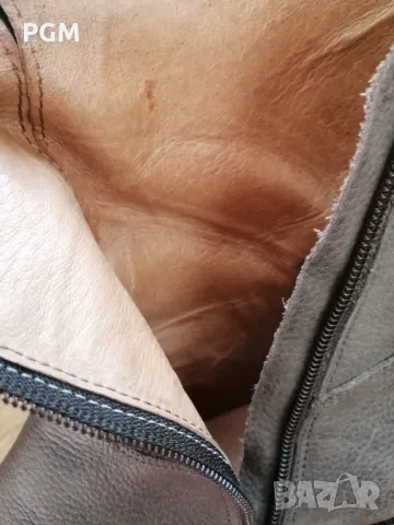 Боти естествена кожа , снимка 3 - Дамски боти - 48497251