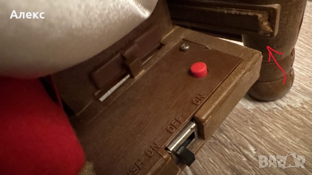 Хъркащ Интерактивен Дядо Коледа– 1994г, снимка 5 - Декорация за дома - 52681093