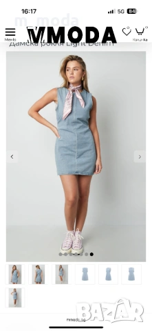 Дамска рокля деним, снимка 7 - Рокли - 53176953