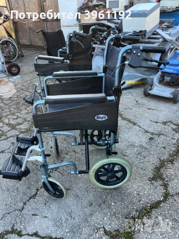 Ръчна инвалидна количка згаваемо DAUS