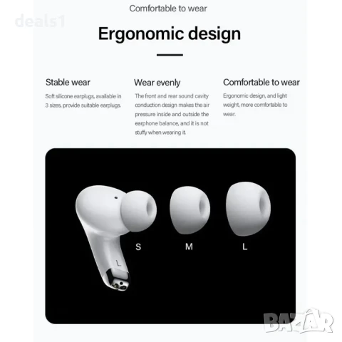 Lenovo ThinkPlus LP5 Bluetooth Безжични Водоустойчиви Слушалки, снимка 7 - Безжични слушалки - 50535332