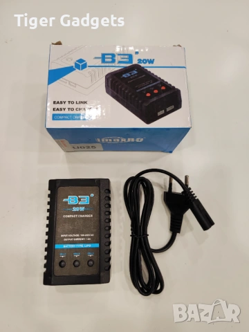 B3 зарядно за LiPo батерии 2S 3S 7.4V 11.1V RC балансиращо, снимка 5 - Друга електроника - 54135718