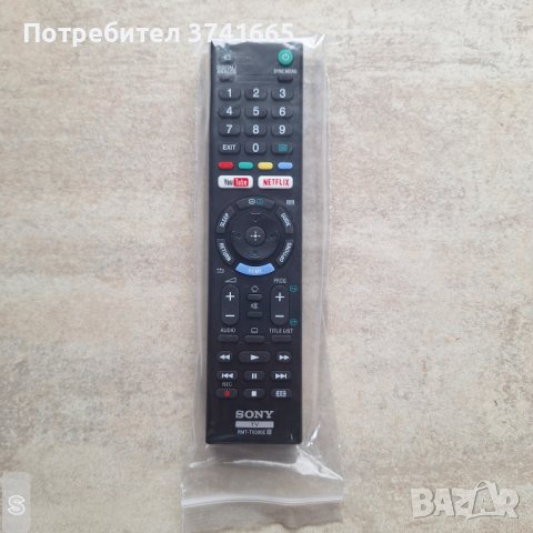 Дистанционно за телевизор Sony RMT-TX300E, RMT-TX300P, снимка 1 - Дистанционни - 44458414