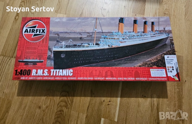 Titanic модел за сглобяване на Airfix мащаб 1:400