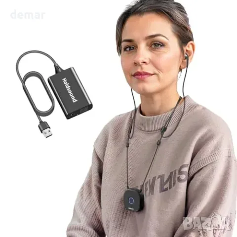 Безжични телевизионни слушалки Holdsound за възрастни, plug-and-play, снимка 2 - Безжични слушалки - 55945919