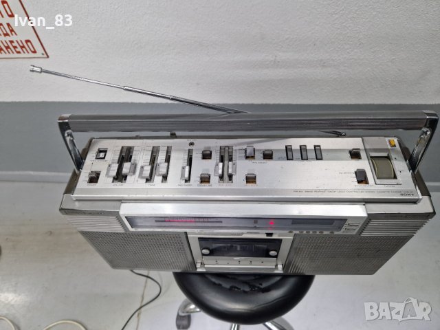 Радиокасетофон Sony cfs D7, снимка 6 - Радиокасетофони, транзистори - 38593959