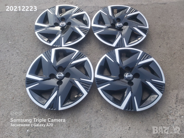 4 броя Оригинални тасове за Nissan 16, снимка 2 - Аксесоари и консумативи - 44695311