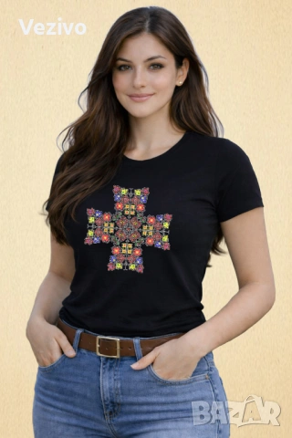 Слънчев кръст, снимка 2 - Тениски - 54068630