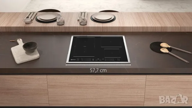 Висококачествен Индукционен Котлон/Плот за Вграждане Bauknecht BS 7160C FT Flexi Duo 4 Зони Индукция, снимка 3 - Котлони - 55771801
