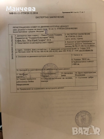 Картина на Бойка Мавродинова, снимка 4 - Картини - 52951038