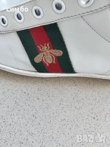 Gucci Men's Ace Sneaker , снимка 8 - Маратонки - 54240466