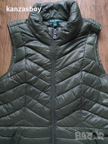 polo ralph lauren women's down green vest - дамски пухен елек С УЛТРАЛЕК