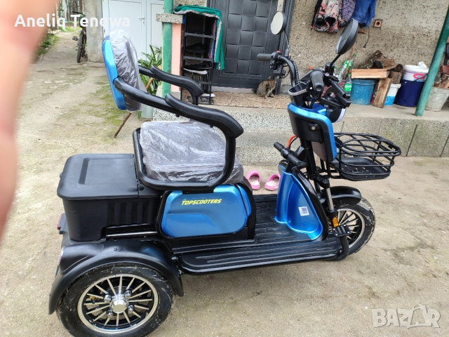 Електрическа триколка , снимка 3 - Инвалидни скутери - 52860161