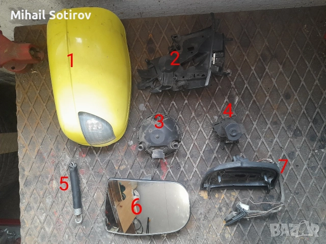 Части за външно огледало Мерцедес Е-класа w210