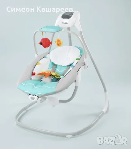 Бебешка люлка Baby Einstein, снимка 3 - Детски люлки - 56417577