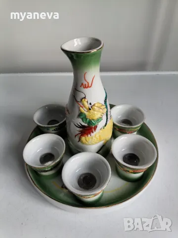 Рядък , винтидж , еротичен  магически комплект за  саке , снимка 8 - Декорация за дома - 48950492