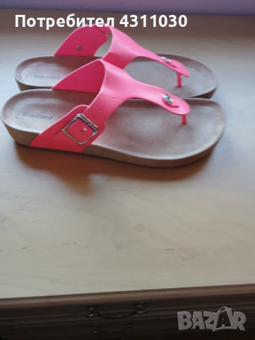 Нови дамски чехли Graceland между пръстите 42номер, снимка 4 - Чехли - 53366300