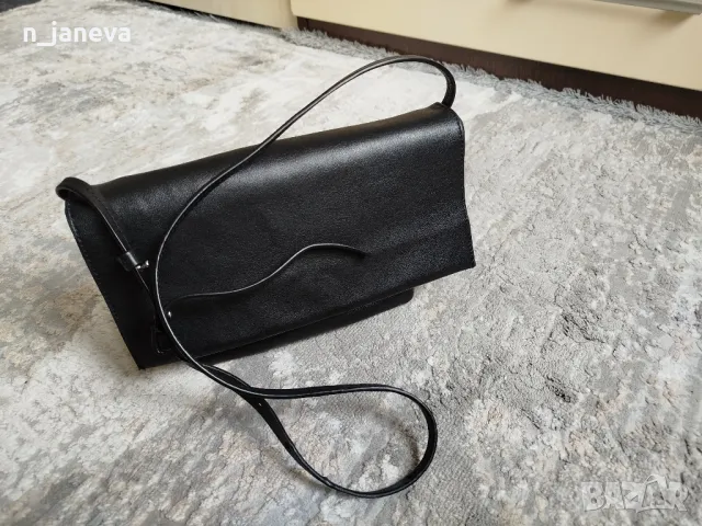 дамска кожена чанта massimo dutti 