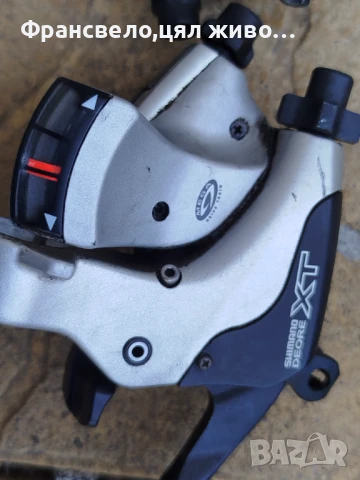 Комбинирани команди 27 скорости за велосипед колело Shimano deore xt st m 750, снимка 3 - Части за велосипеди - 50711041