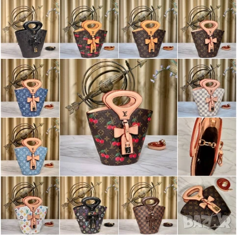 чанти Lv LOUIS VUITTON Rivage BB ↔️ 24 cm ↕️ 19 cm , снимка 8 - Чанти - 51150865