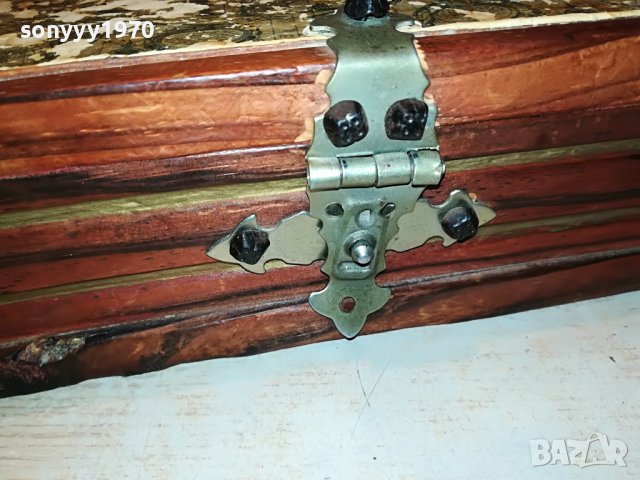 КУТИЯ КНИГА С МЕТАЛЕН ОБКОВ-ВНОС ФРАНЦИЯ 3004231032, снимка 12 - Антикварни и старинни предмети - 40533957