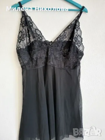 Голяма дантелена нощница Obsessive, снимка 1