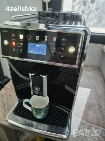 Saeco Xelsis SM - внос , с БГ меню , в оригинален кашон, снимка 7 - Кафемашини - 53892243