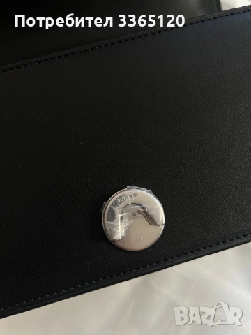 Черна чанта Pinko, снимка 4 - Чанти - 54172955