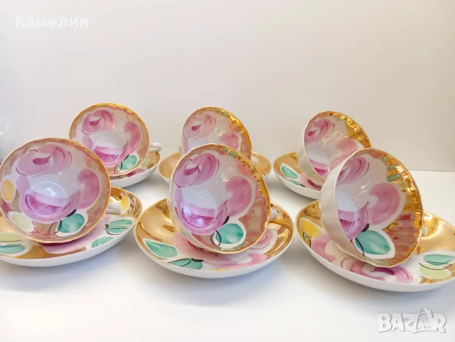 Руски порцелан , снимка 8 - Чаши - 50906287