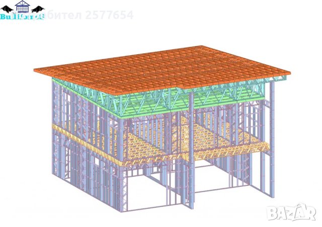Къща,Бунгало,Преместваема къща,Сглобяеми къщи,Модулни,Жилищни-193,6м², снимка 4 - Строителни материали - 44146786