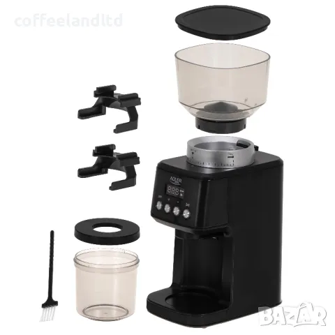 Кафемелачка с метални конусовидни ножове AD 4300, снимка 7 - Кафемашини - 48095830