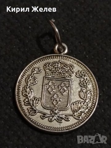 Медальон висулка много красив стилен метален златист цвят - 70271, снимка 5 - Други - 31379875