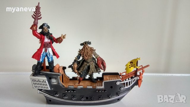 „Карибски пирати“ , екшън фигури на капитан Джак Спароу , пирати и кораб. , снимка 10 - Фигурки - 44405552