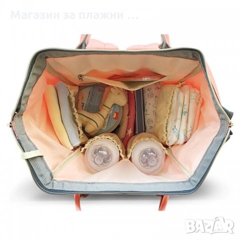 Чанта раница за бебешки принадлежности и аксесоари 24 месеца ГАРАНЦИЯ, снимка 5 - Кенгура и ранички - 29361835