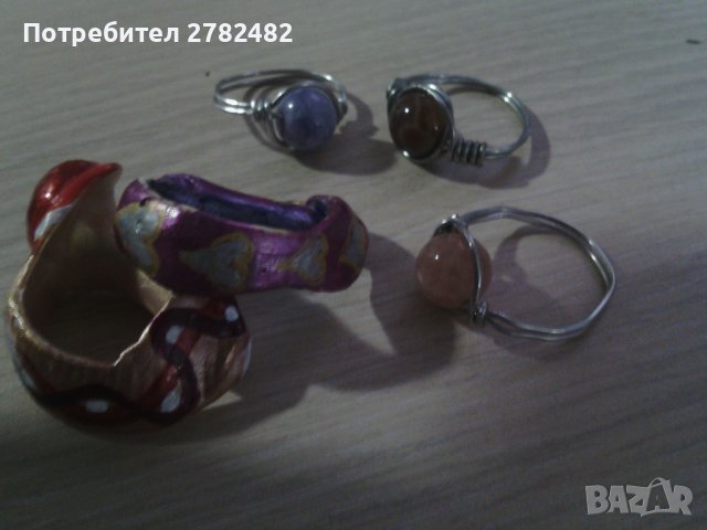 Бижута от полускъпоценни камъни, морски миди, мъниста., снимка 6 - Други - 39307156